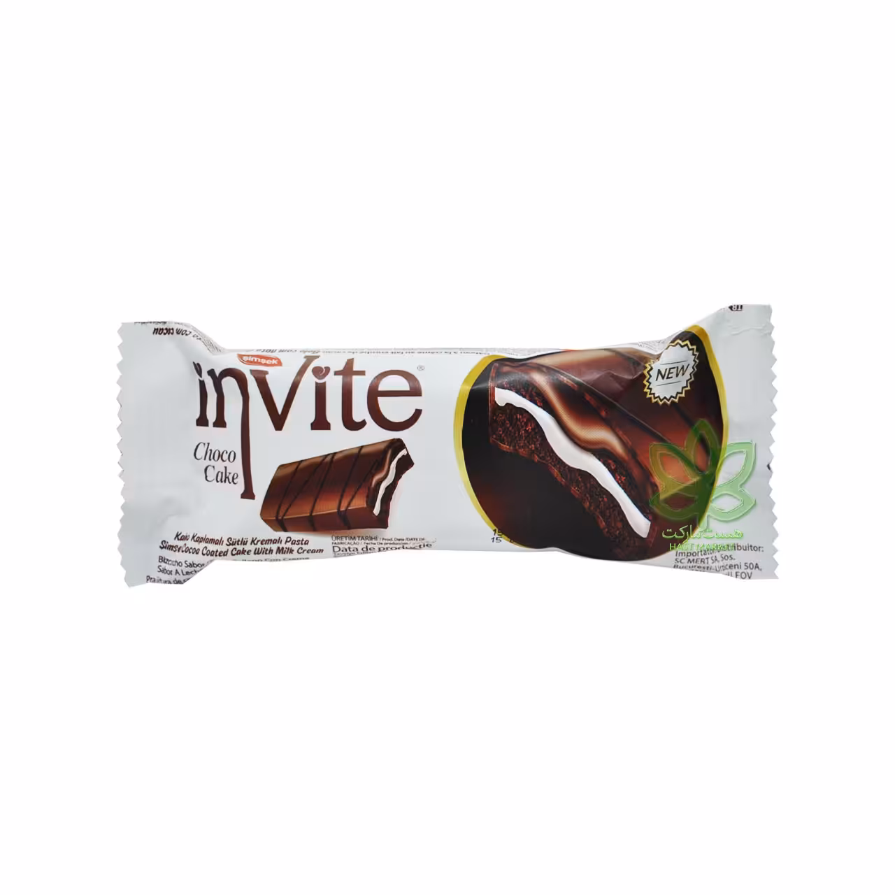 کیک شکلاتی اینوایت 25 گرم - invite