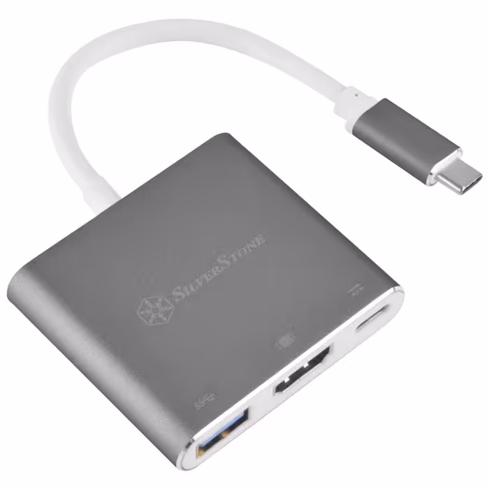 مبدل USB -C به USB/ HDMI سیلور استون مدل EP08C
