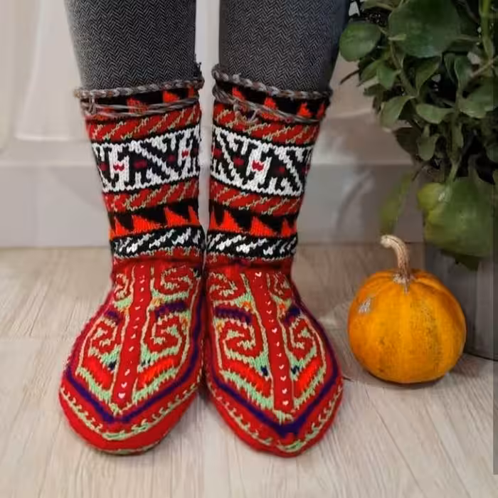 خریدجوراب کوهنوردی سنتی مردانه و زنانه با ارسال رایگان