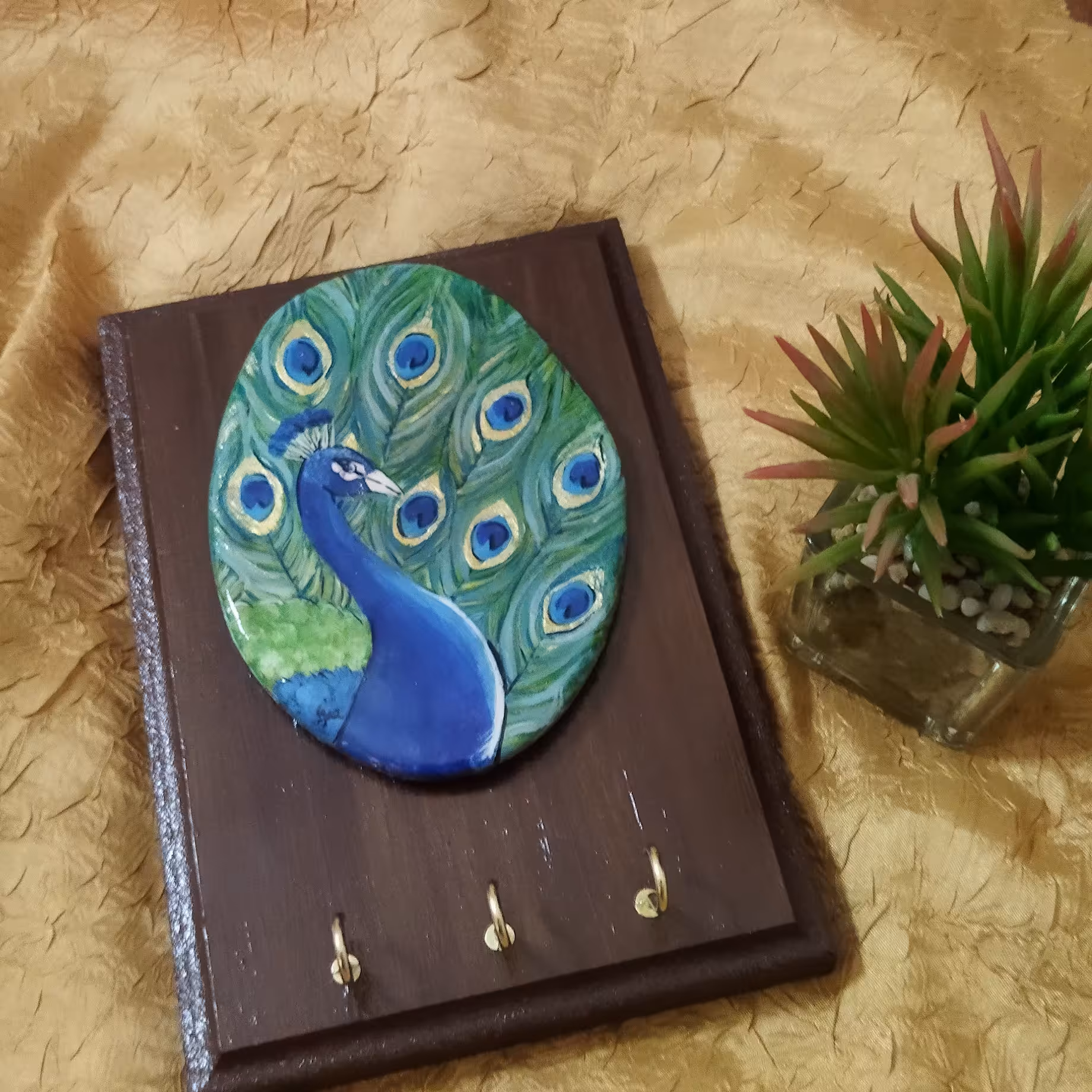 جاکلیدی دیواری چوبی