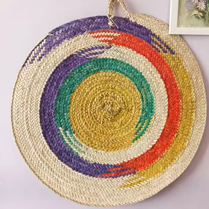 سفره حصیری ابروبادی رنگی6