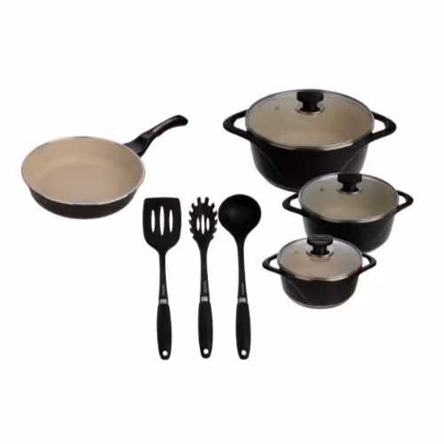 سرویس پخت و پز 10 پارچه عروس سری ویکتوریا مدل 0031 کد 164 
 