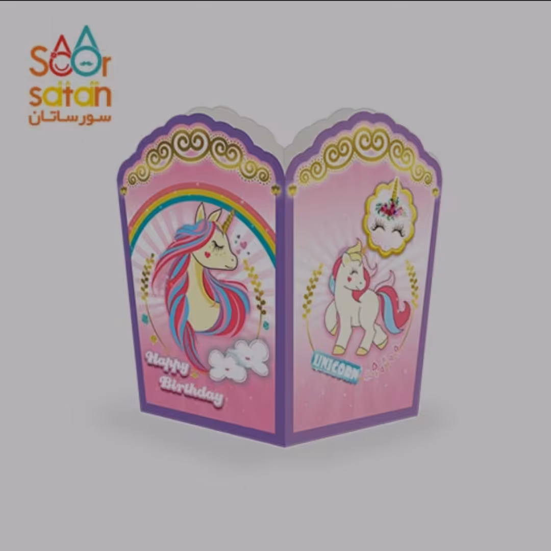 ظرف پاپکرن تم اسب تک شاخ 10 عددی