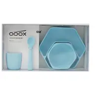 ست ظرف غذا خوری 4 تکه ادوکس سیلیکونی تمام ژلاتین چند قسمتی Odox