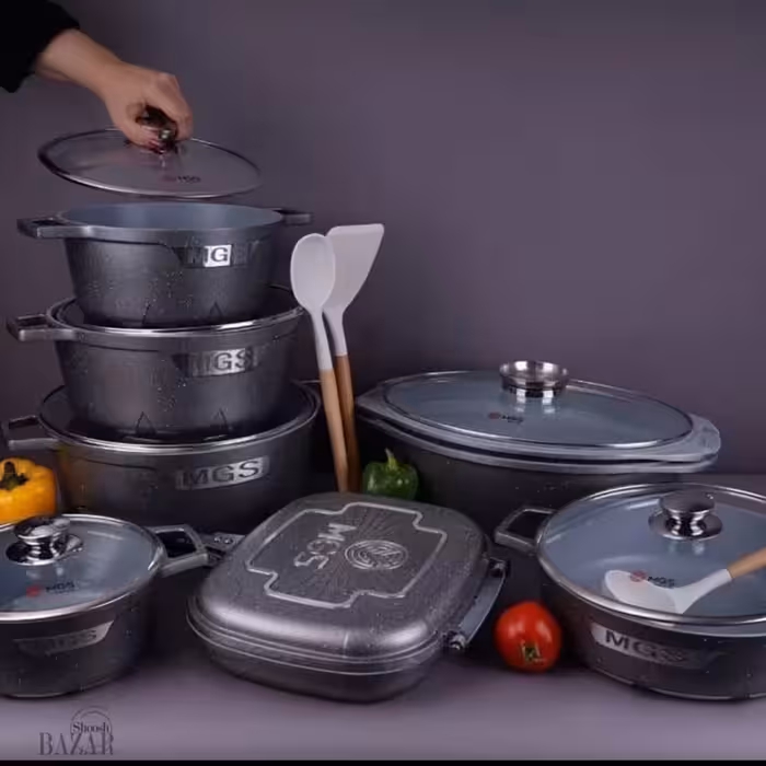 سرویس قابلمه 15 پارچه ام جی اس طرح جرمنی C سی