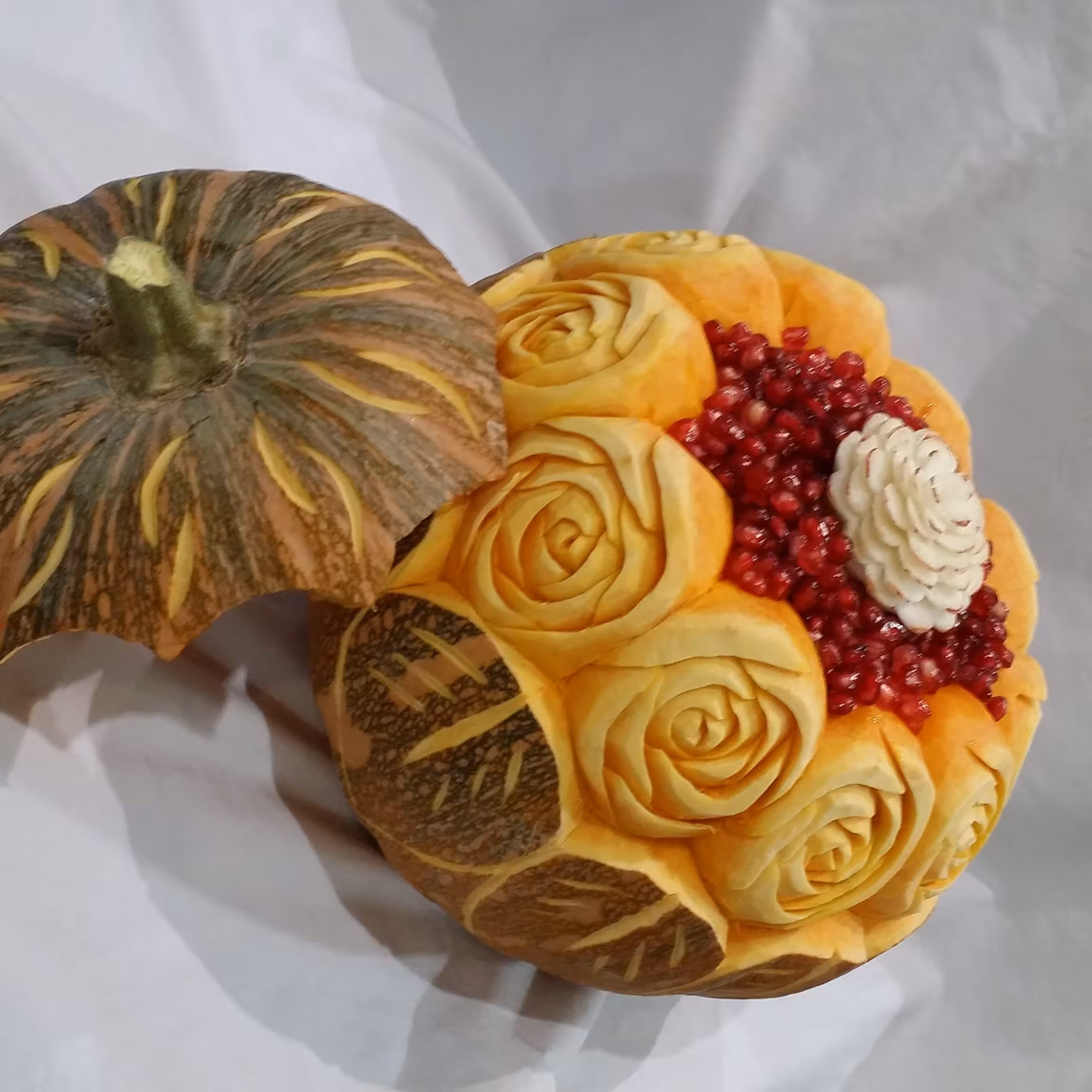 حکاکی کدو حلوایی