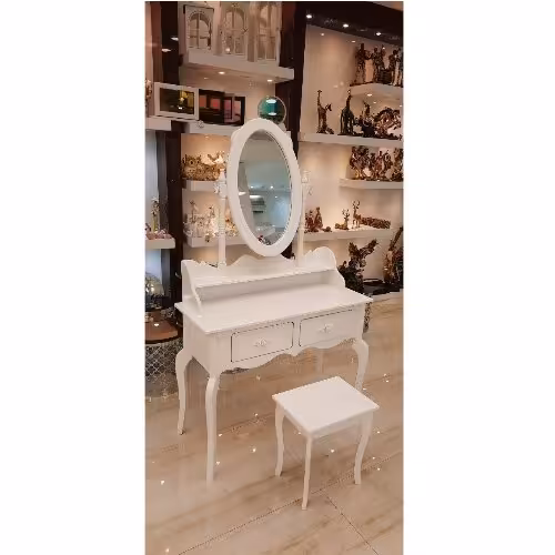 آینه و کنسول کد  ایکیاجنس  ام دی اف رنگبندی سفیدهزینه ارسال به عهده مشتری وپسکرایه