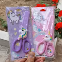 قیچی غلاف داره بونیکورن مناسب برای کودکان پیش دبستانی 