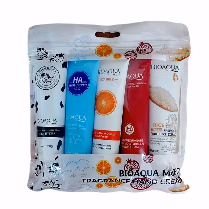 کرم مرطوب کننده بایو آکوا مدل mixed وزن 30 گرم بسته 5 عددی