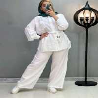 مانتو شلوار زنانه ابروبادی ست آتوسا