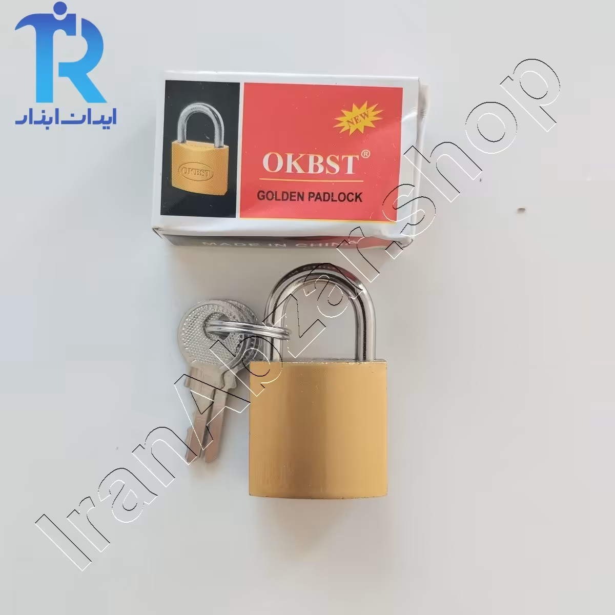 قفل آویز سایز 25 okbst کلید ساده