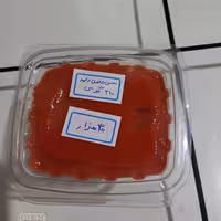 سس فلفل دلمه قرمز وزن دویست وده گرم قیمت سی هزار بدون نگهدارنده ومواد صنعتی کاملا خانگی 