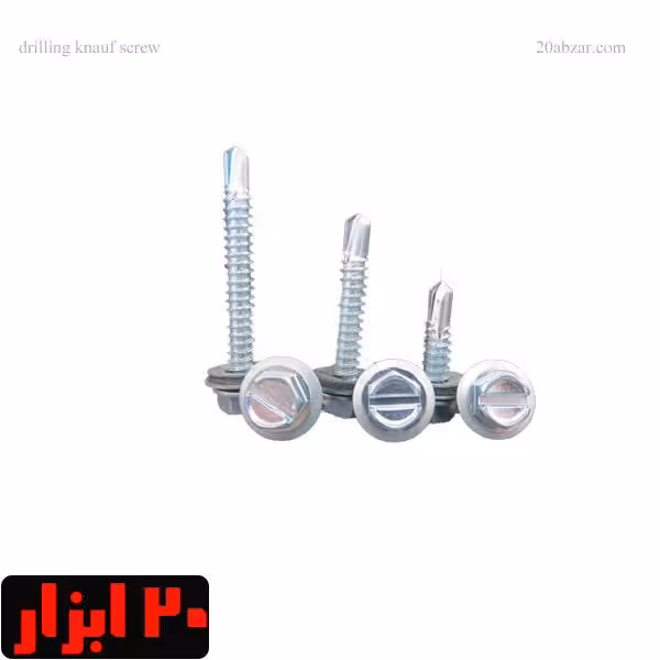 پیچ شیروانی سرمته ای تایوانی 4 سانتی 40*6 بسته 100 عددی