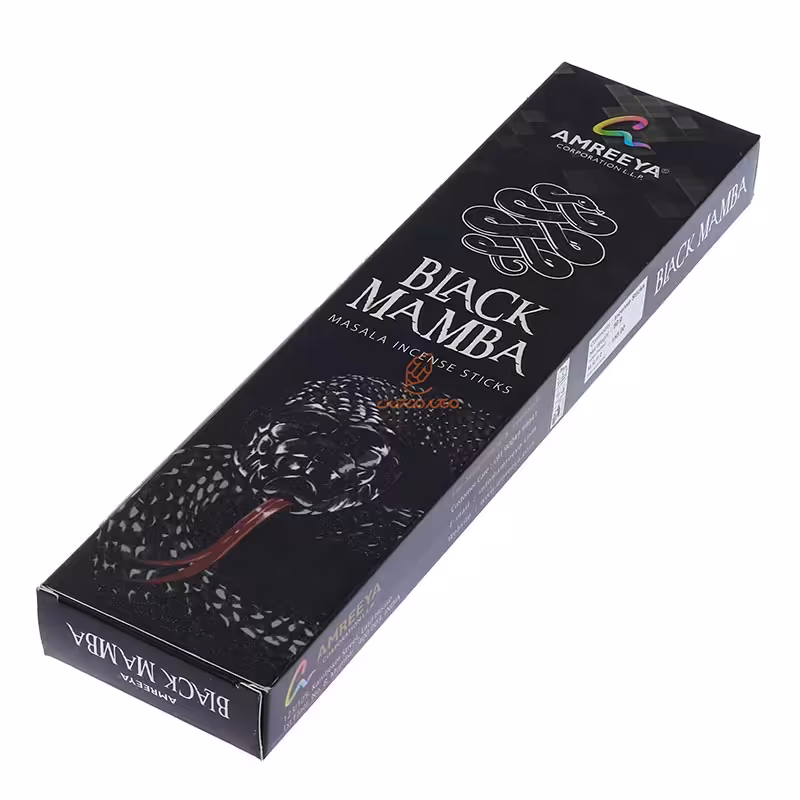 عود خوشبو کننده مدل BLACK MAMBA آمریا AMREEYA