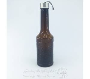 بطری شیشه ای طرح دار کد 10293