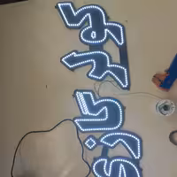 تابلو ال ای دی کولر گازی