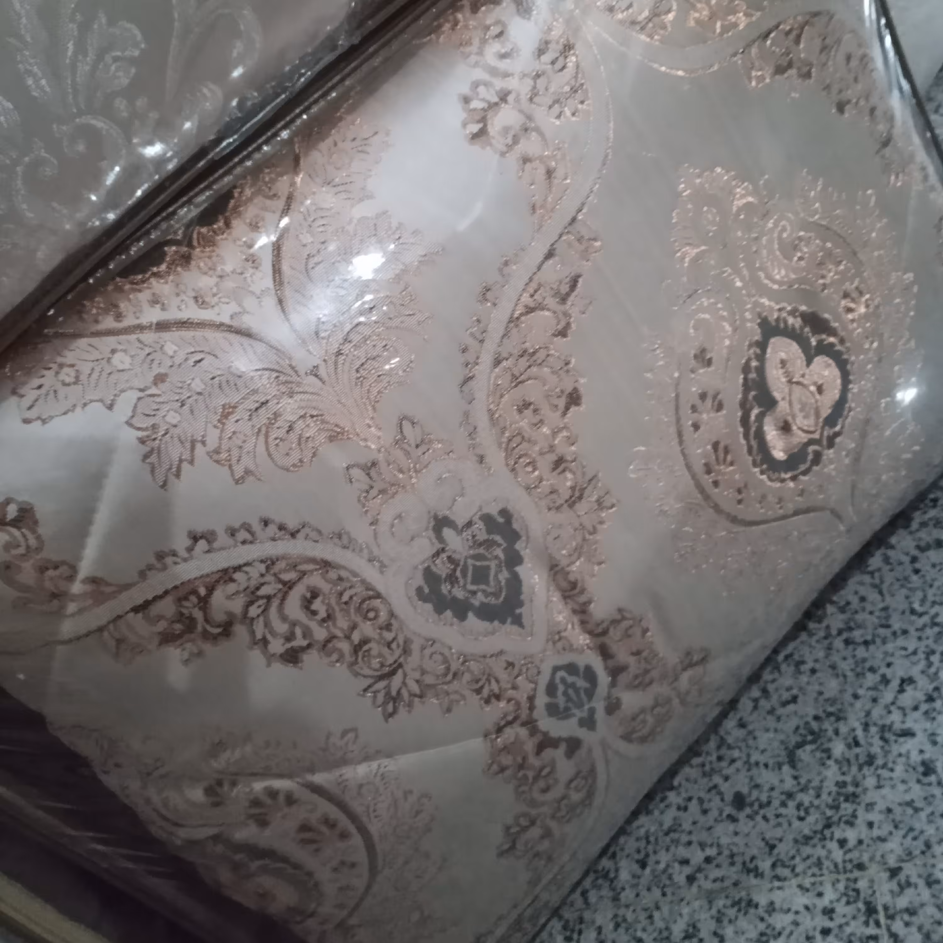 روتختی دونفره 10 تیکه جنس ژاکارد کریستالی طرح جدید شب عید