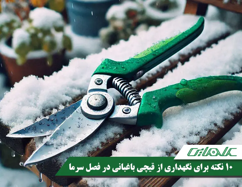 10 نکته برای نگهداری صحیح از قیچی باغبانی در فصل سرما