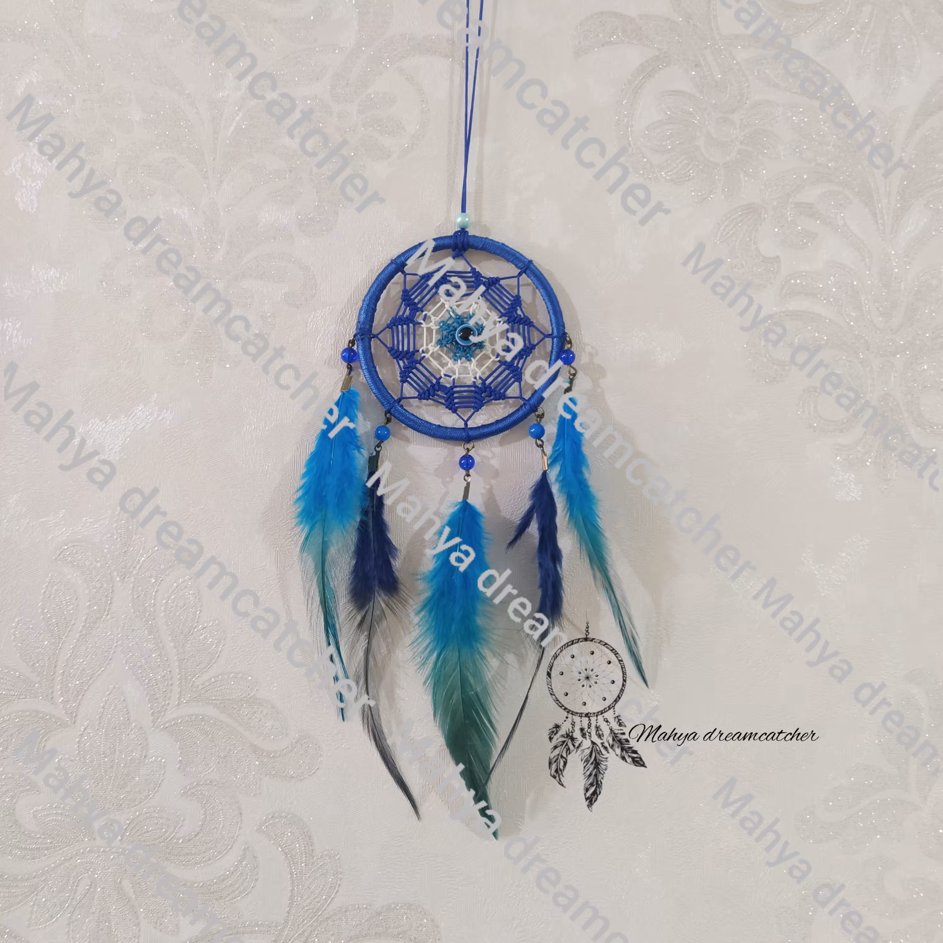 دریمکچر یا کابوسگیر طرح چشم نظر مناسب آویز آینه ماشین و آویز دیواری 