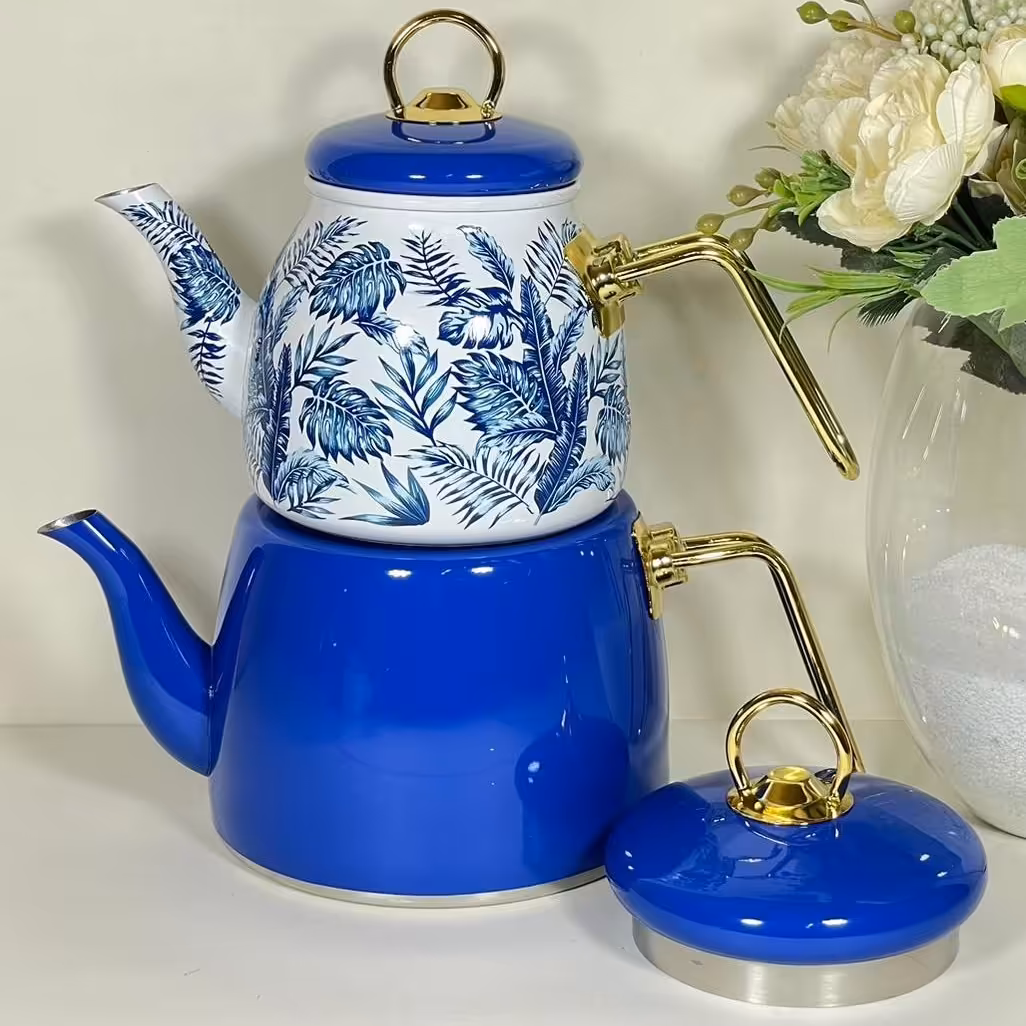 کتری قوری روهمی یونیک رنگ زیبا باکیفیت