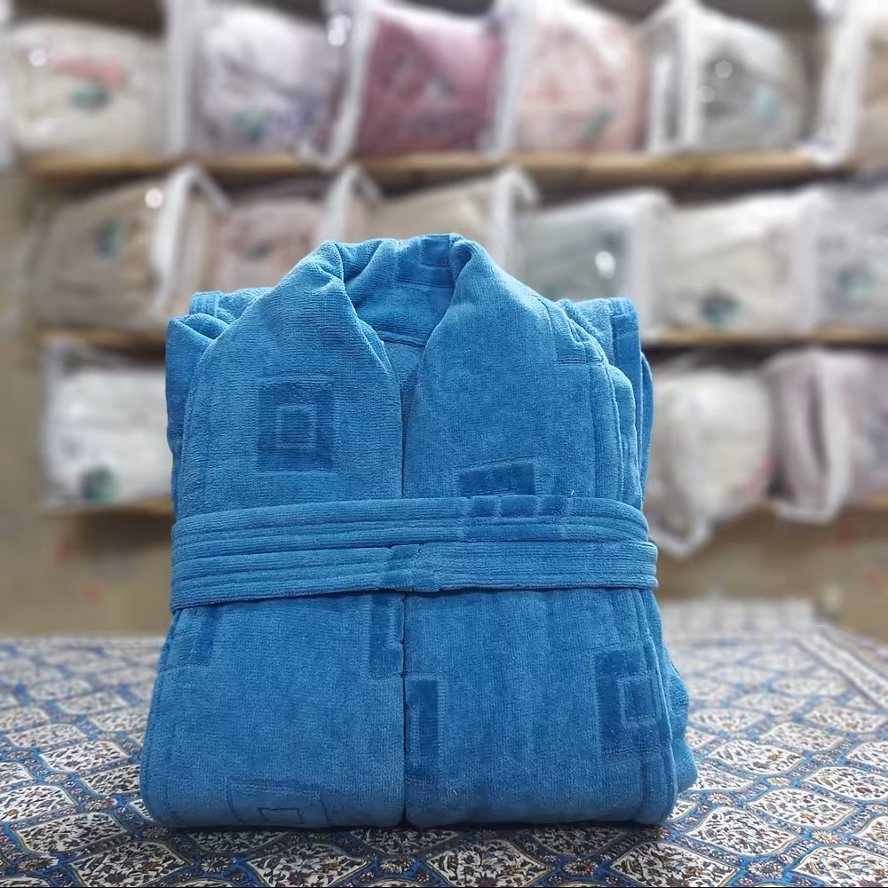 حوله تن پوش ریز بافت سایز ایکس لارج یا 135 اصل تبریز سبز آبی 