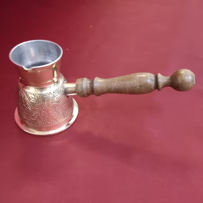 قهوه جوش برنجی ساخت هند 
