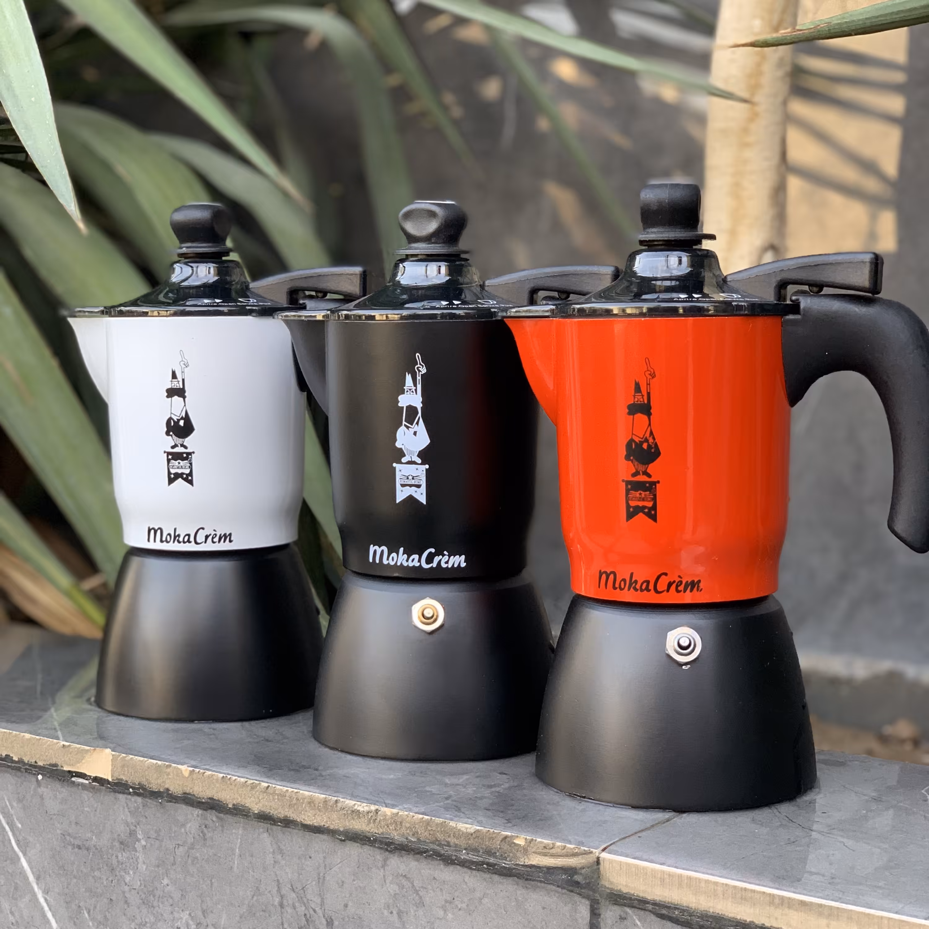 موکاکرم (قهوه ساز پمپی) سه کاپ 