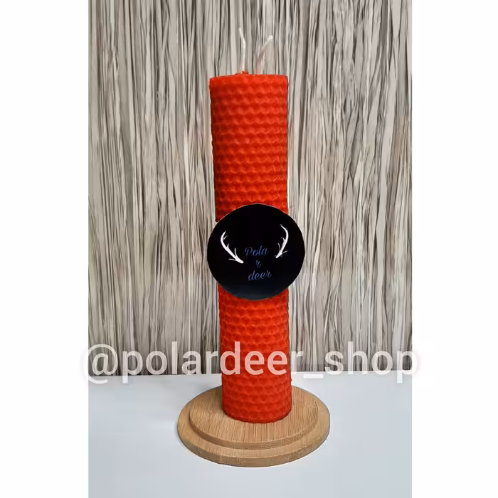 شمع موم قرمز کد sh10