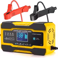 شارژر باتری خودرو Manwa RJ-C121001A دارای صفحه نمایش تصویری و 6 حالت کاری