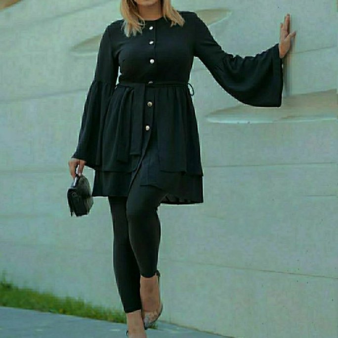 تونیک عروسکی دکمه دار