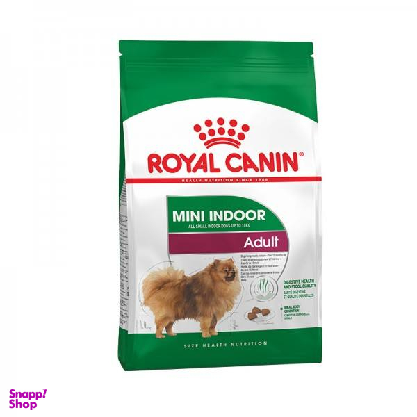 غذای خشک سگ رویال کنین مدل Mini Indoor Adult وزن 15 کیلوگرم