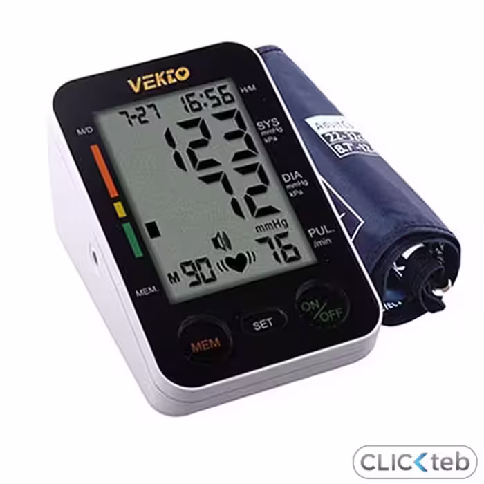 فشارسنج بازویی وکتو مدل VT-800B12 (سخنگو با آداپتور) (اوریجینال   گارانتی اصلی)