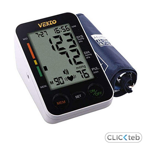 فشارسنج بازویی وکتو مدل VT-800B12 (سخنگو با آداپتور) (اوریجینال   گارانتی اصلی)