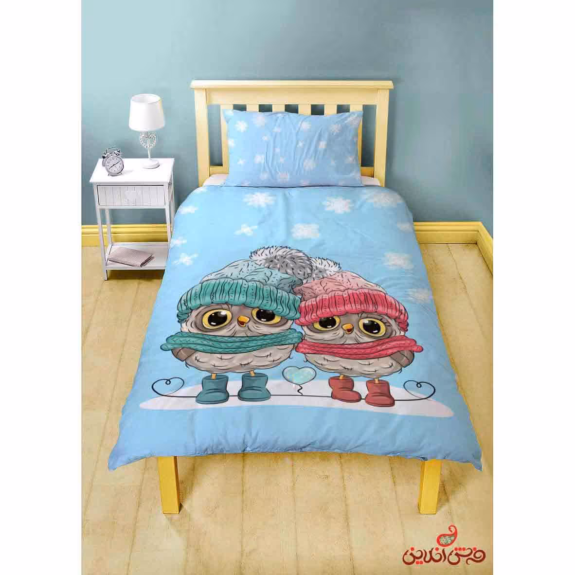روتختی کودک طرح جغدها  کد 2025/1