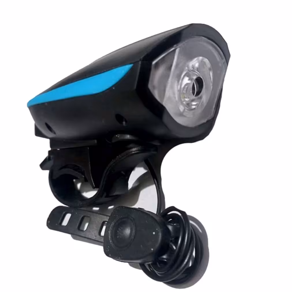 چراغ جلوی بوق دار  دوچرخه باطری خور 