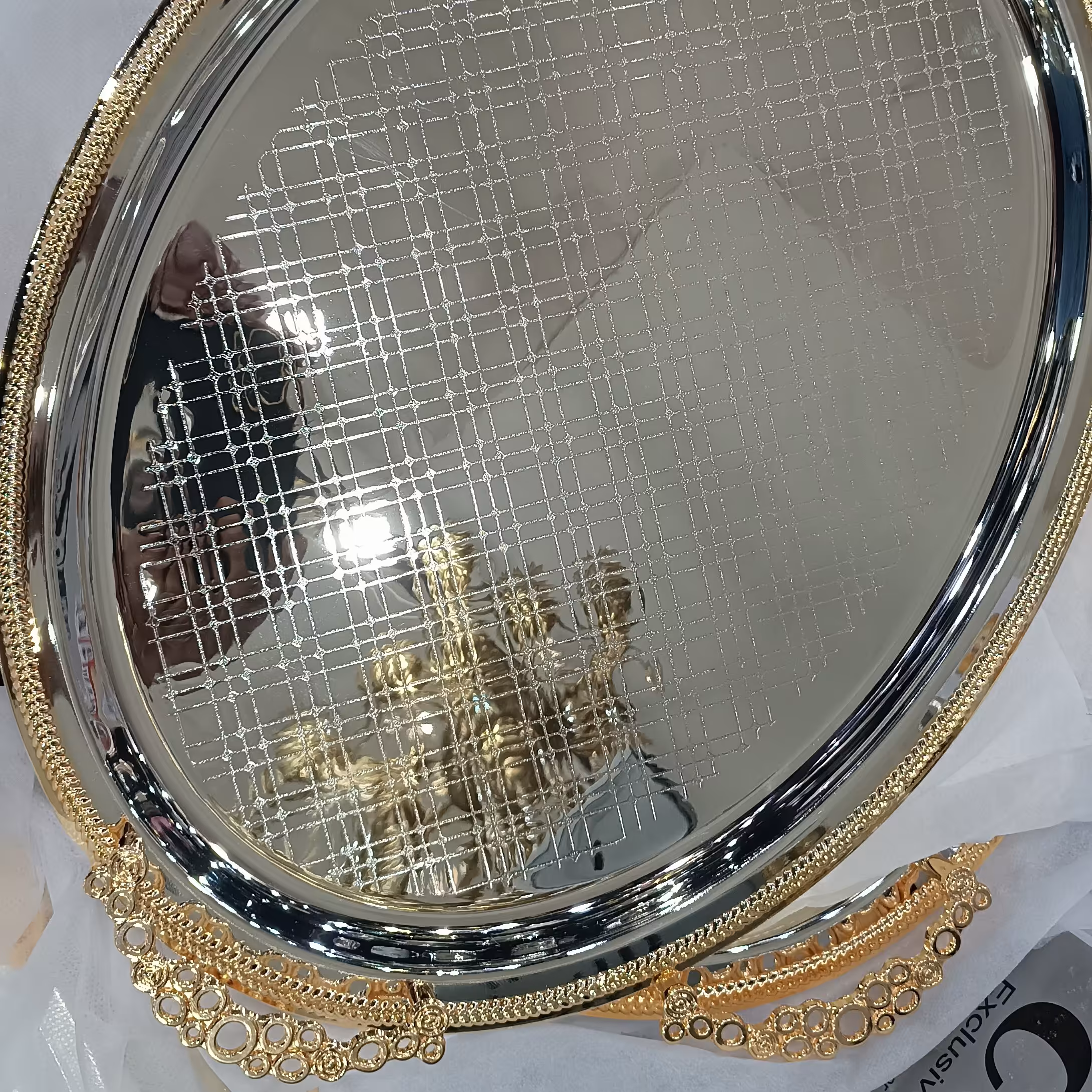 سینی اماراتی درجه یک فقط بصورت  جفت 