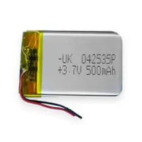 باتری شارژی آدامسی 3.7V 500mAh متوسط