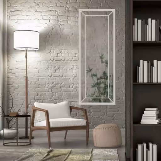 آینه الف مدل  قدی طرح کیمیا