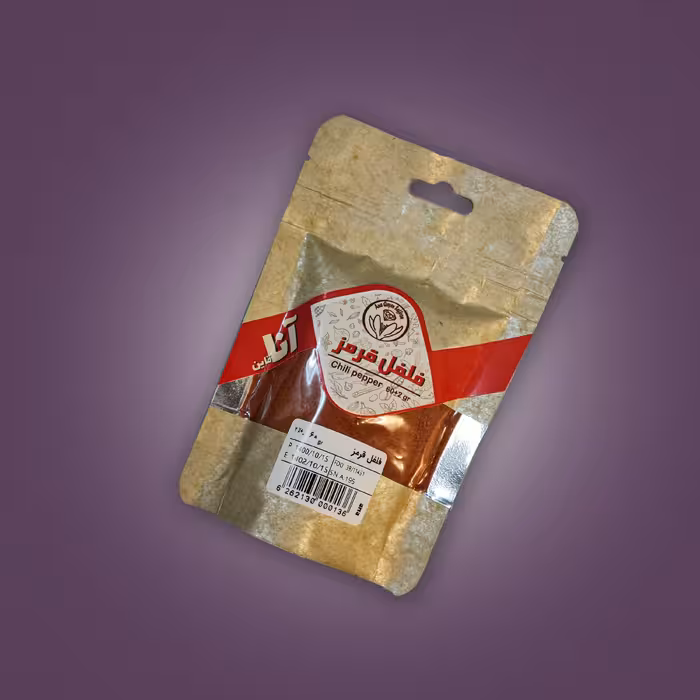 پودر فلفل قرمز اعلا اصل هندوستان ( 60 گرم )