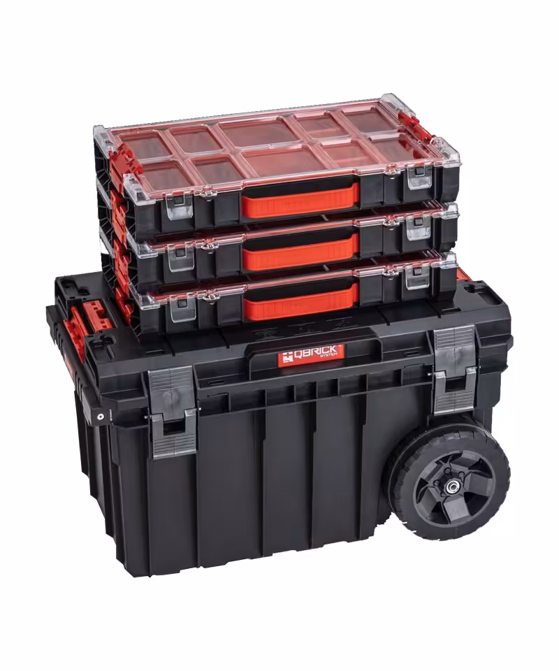 جعبه ابزار کیوبریک Qbrick System ONE  Trolly Vario   3*PRO organizer 100
