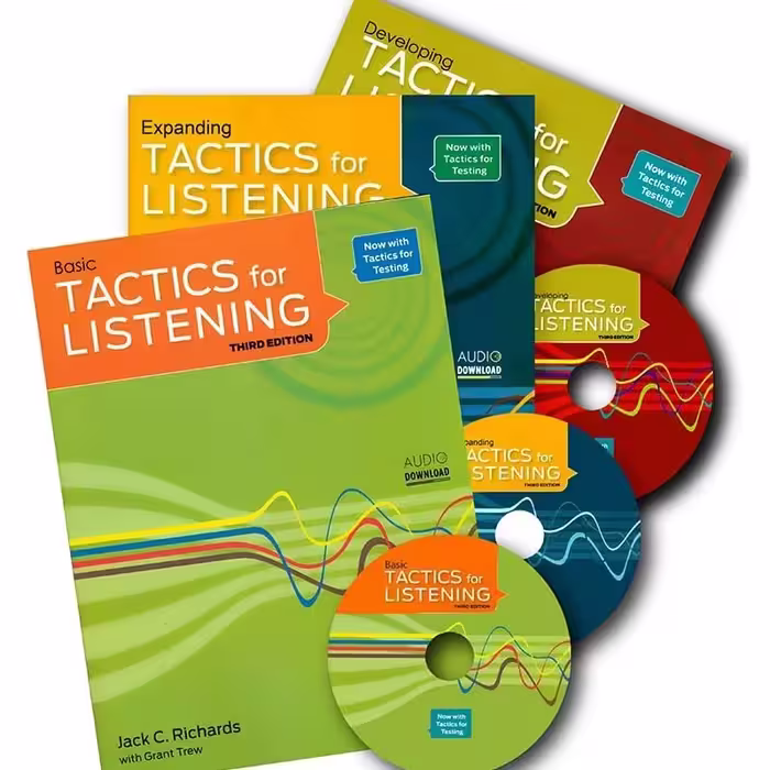 Tactics for Listening  Basic-Developing-Expandingسری کامل تکتیکس فور لیسنینگ