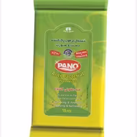 دستمال مرطوب جیبی پانو 15عددی