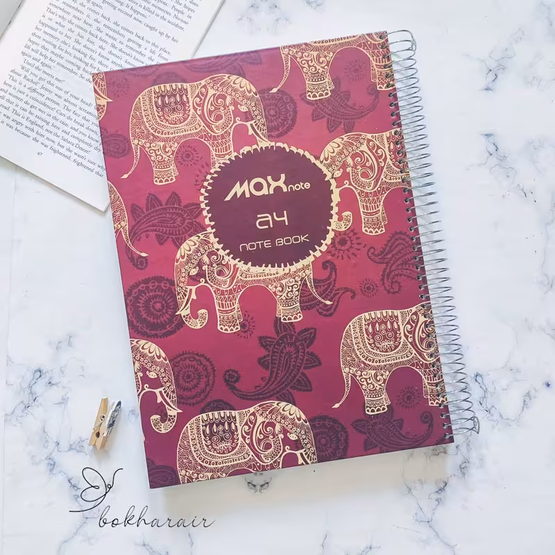 دفتر 160 برگ سایز A4 مکث نوت کد 2