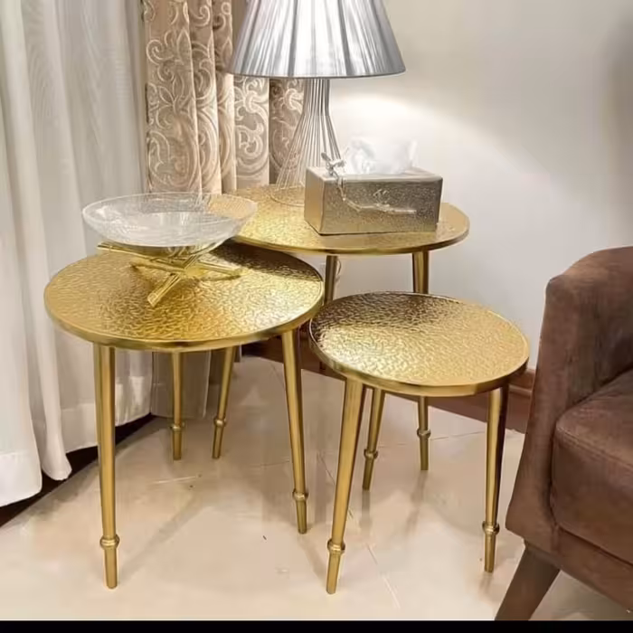 ست میز سه عددی گرد بالاترین کیفیت دربازار