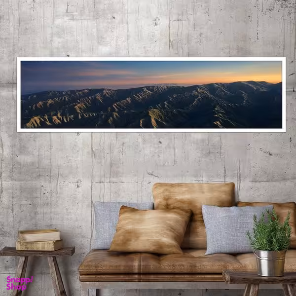 تابلو بکلیت طرح منظره کوهستان مدل W-7542