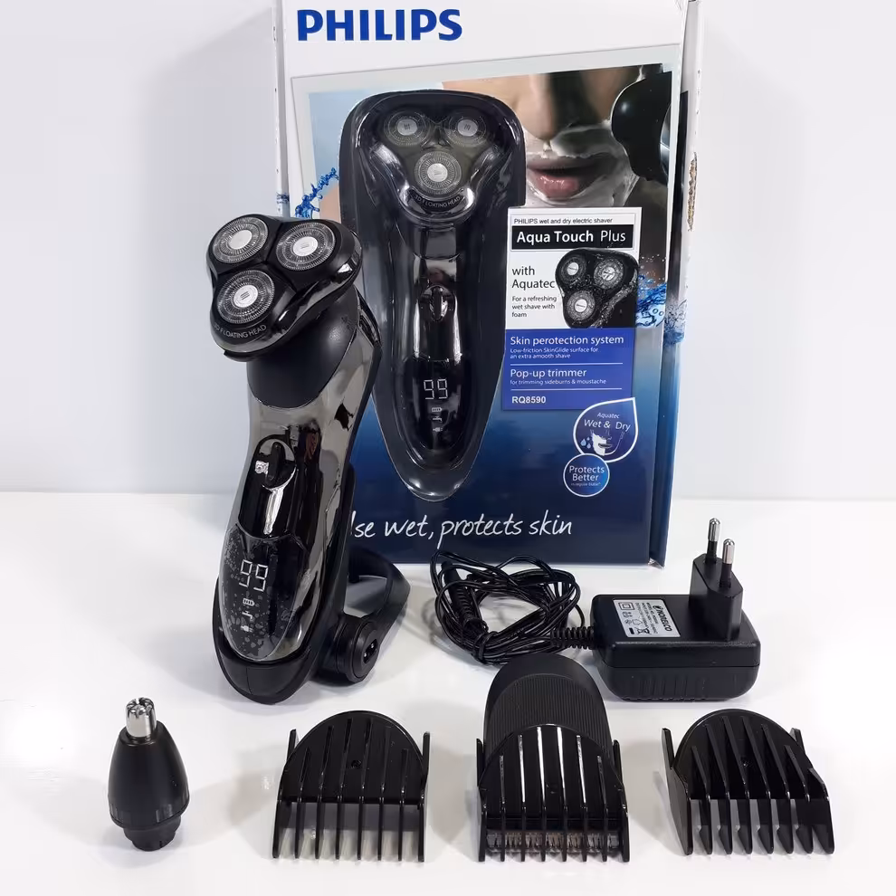 ریش تراش PHILIPS 8590 ساخت هلند با یک سال گارانتی