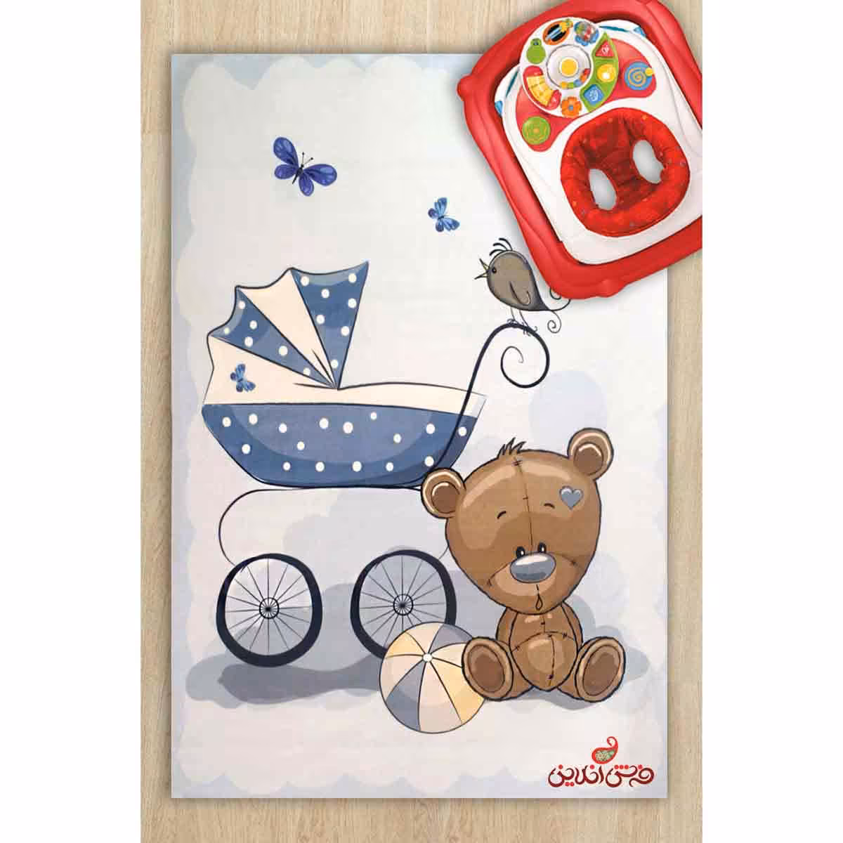 فرش ماشینی کودک کلاریس کد 705