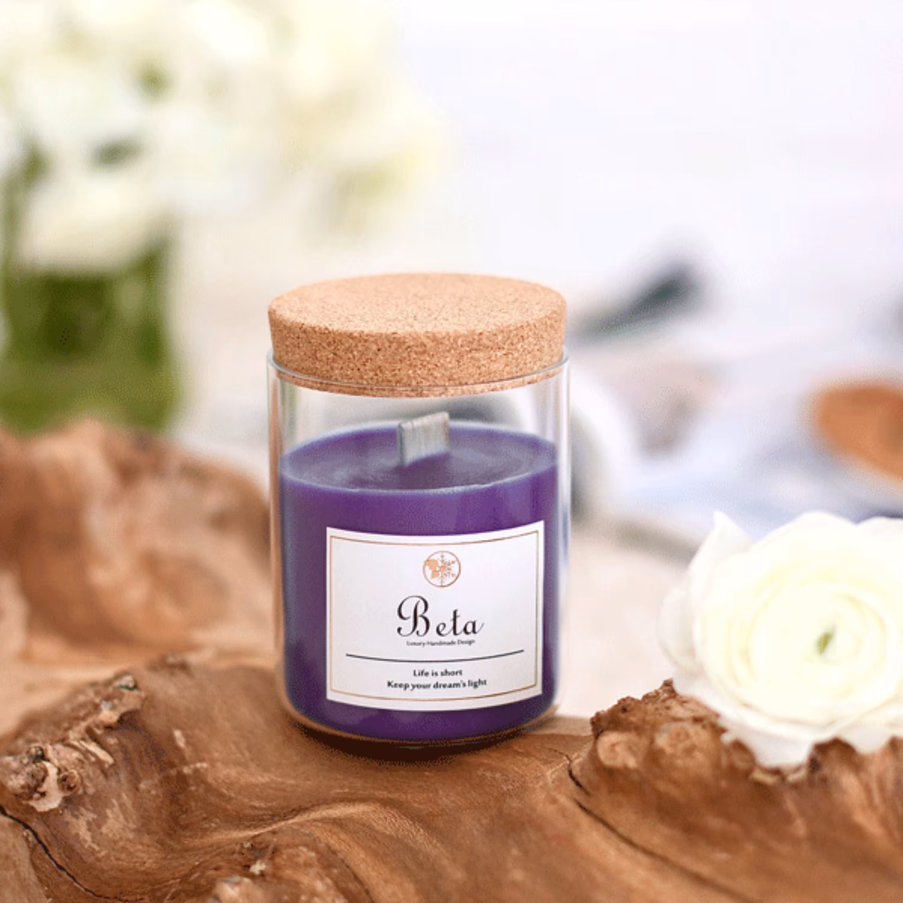 شمع معطر بتا رایحه لوندر