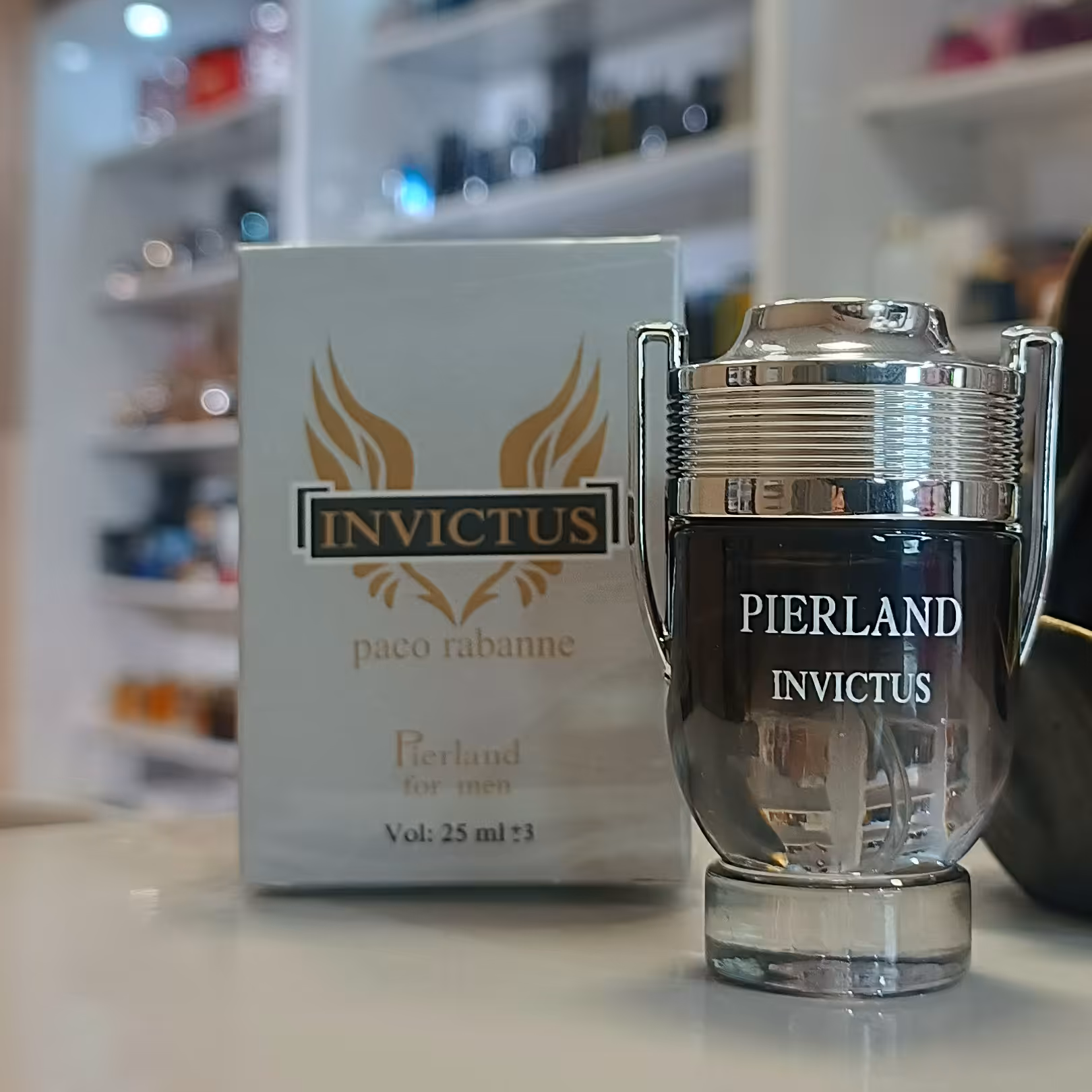 عطر و ادکلن مینیاتوری پیرلند مدل اینوکتوس (25میل)(Rabanne Invictus)

