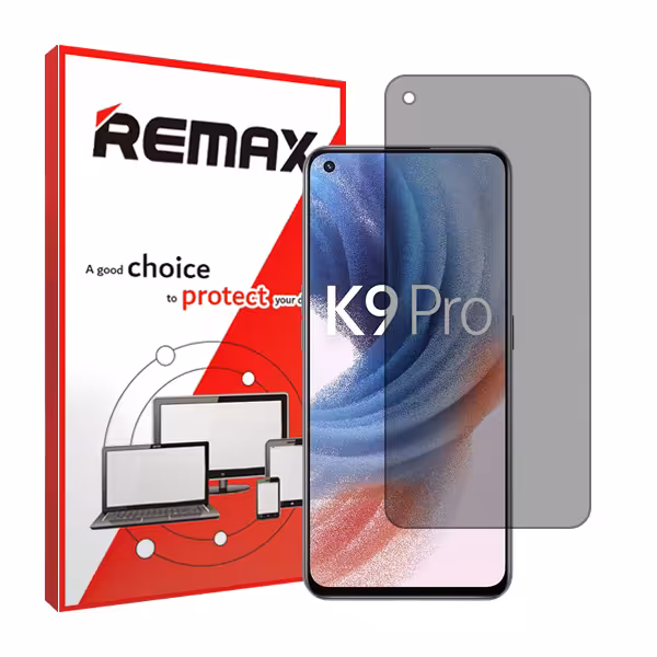 گلس اوپو K9 Pro مدل هیدروژلی پرایوسی برند ریمکس کد S